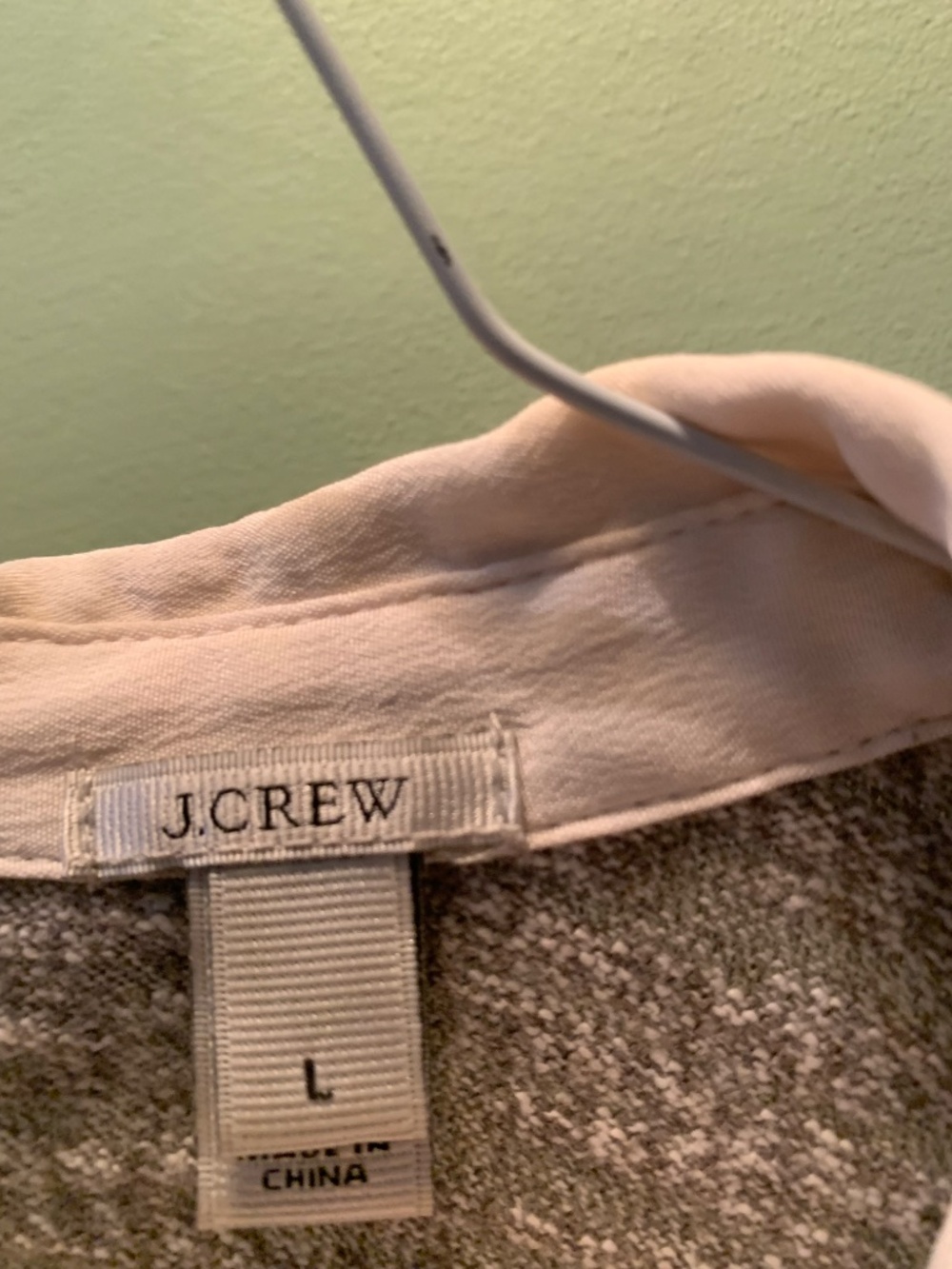 JCREW Peter Pan Collared Sweatshirt - Picture 8 of 9